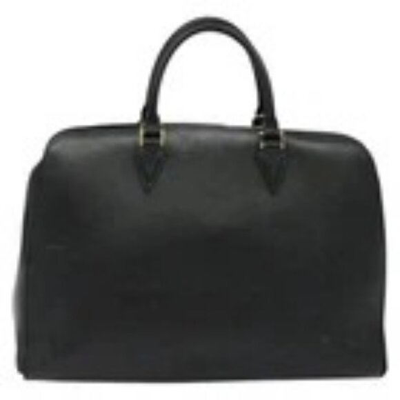 LOUIS VUITTON Epi Sorbonne Business Bag Black M54512 LV Auth 137671 - Picture 1 of 16